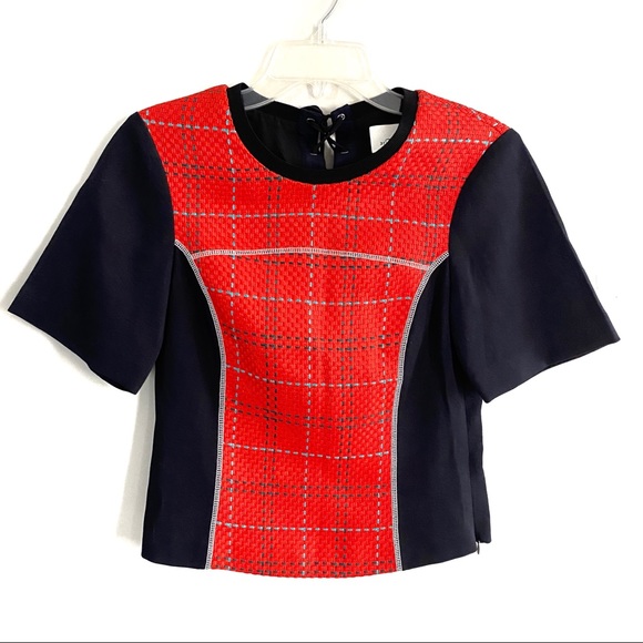 3.1 Phillip Lim Tops - 3:1 Phillip Lim Woven Linen Blend Top